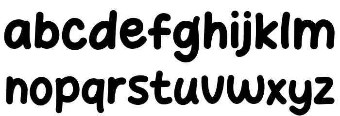 Chekgu Oke Font LOWERCASE