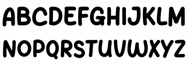 Chekgu Oke Schriftart Groß