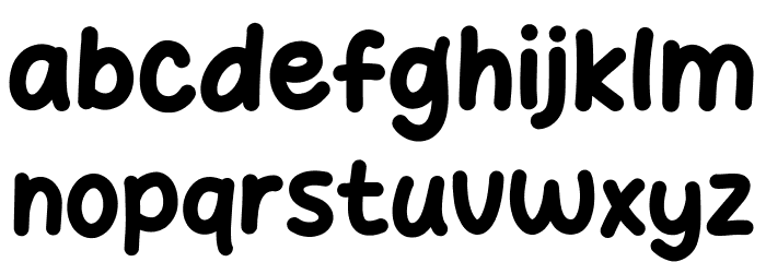 Chekgu Oke Font LOWERCASE