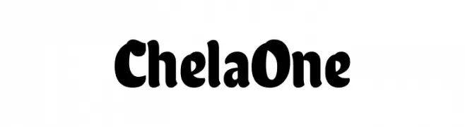 Chela One  フリーフォントのダウンロード