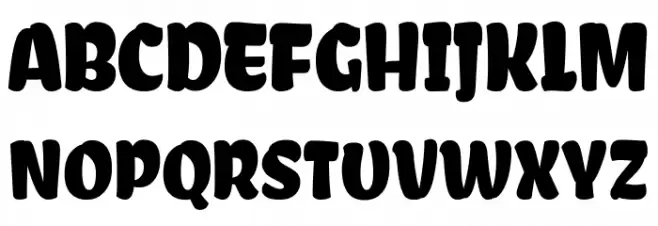 Chela One Font Litere mari