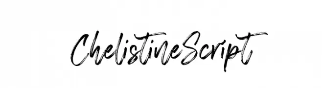 Chelistine Script  Free Fonts Download