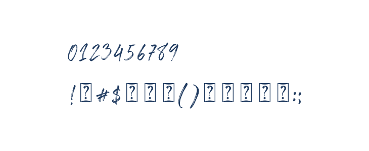 Chelistine Script Other Characters