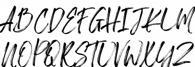 Chelistine Script Polices MAJUSCULES