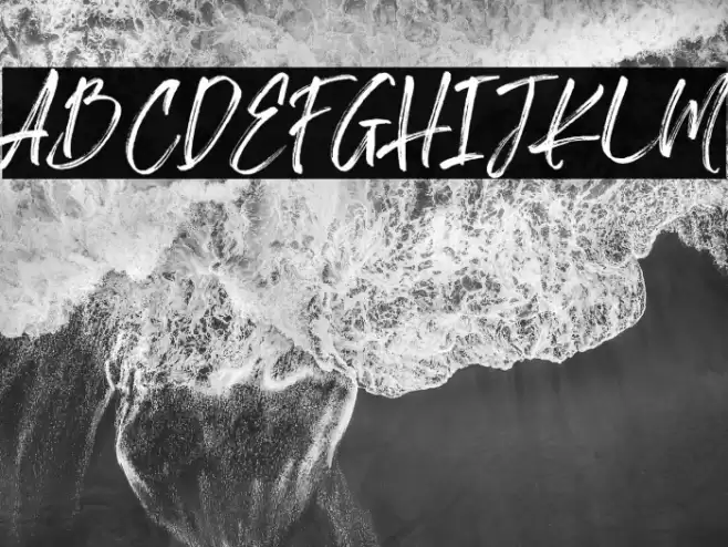 Chelistine Script Font examples