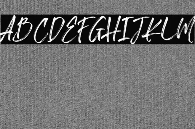 Chelistine Script Font examples