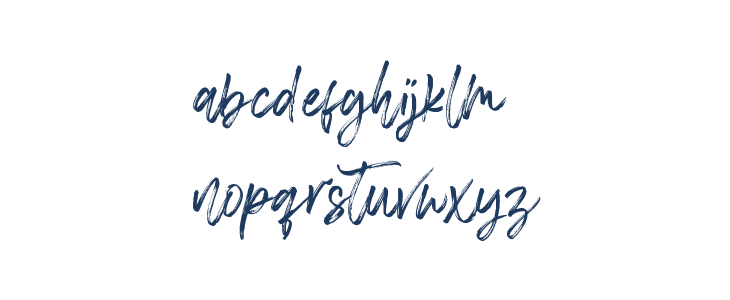 Chelistine Script Lowercase