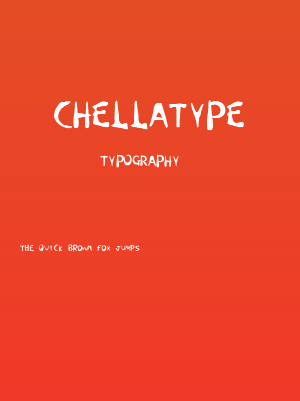 ChellaType Poster