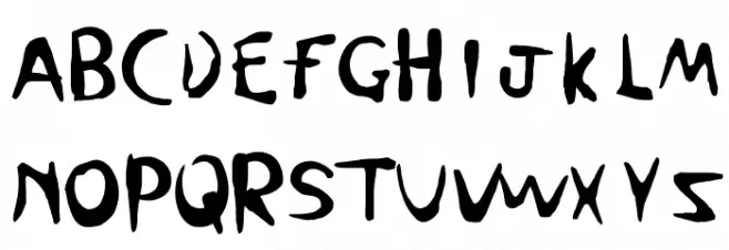 ChellaType Font LOWERCASE