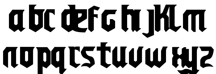 Chello Playah Font LOWERCASE
