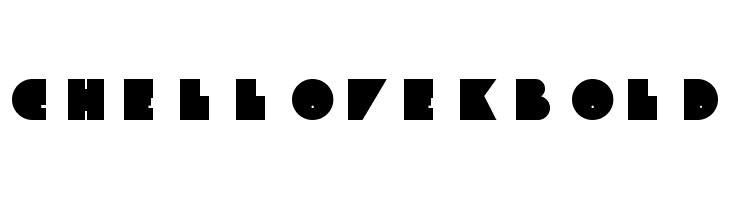 ChellovekBold  font caratteri gratis