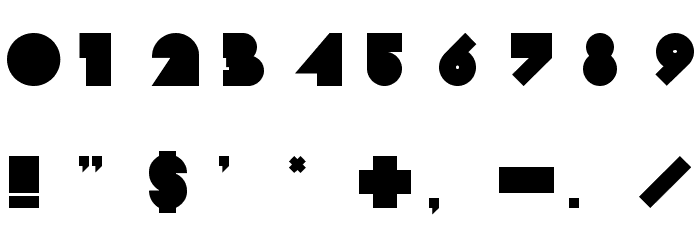 ChellovekBold Font OTHER CHARS