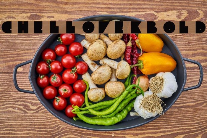ChellovekBold Font examples