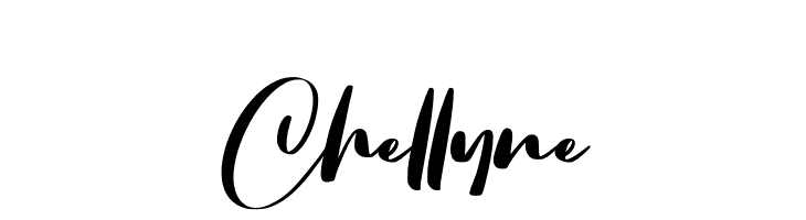 Chellyne  Frei Schriftart Herunterladen
