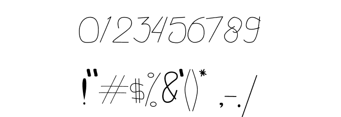 Cheloffia Font OTHER CHARS