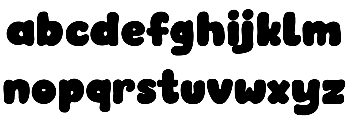 Chelos Free Regular Font LOWERCASE