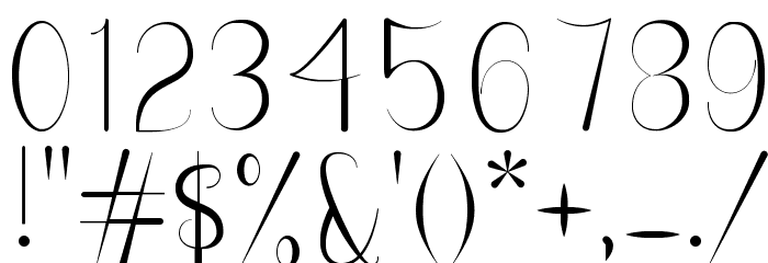 Chelosia Font OTHER CHARS