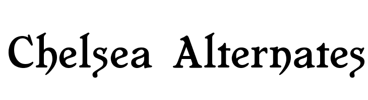 Chelsea Alternates Font
