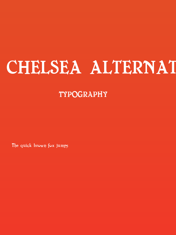 Chelsea Alternates Poster