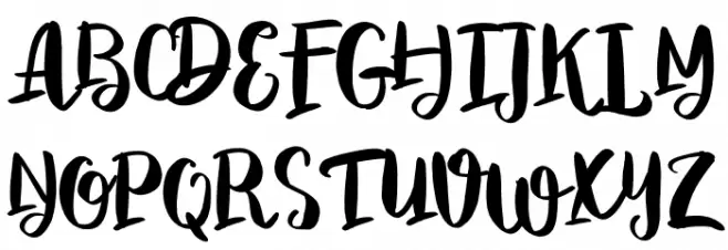 Chelsea Brush Script Schriftart Groß