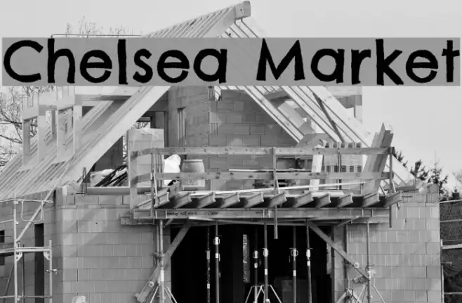 Chelsea Market Font examples