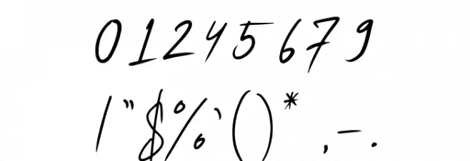 Chelsea Queen Demo Font OTHER CHARS