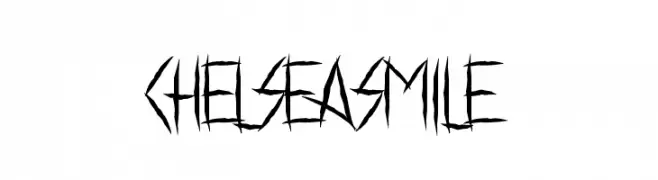 Chelsea Smile  Frei Schriftart Herunterladen