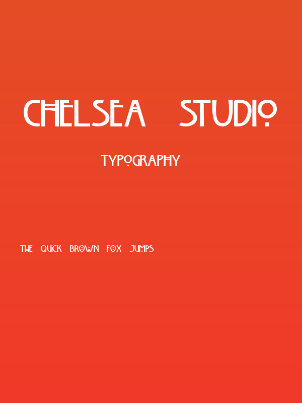 Chelsea Studio Poster