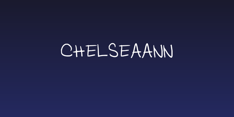 ChelseaAnn Social Header
