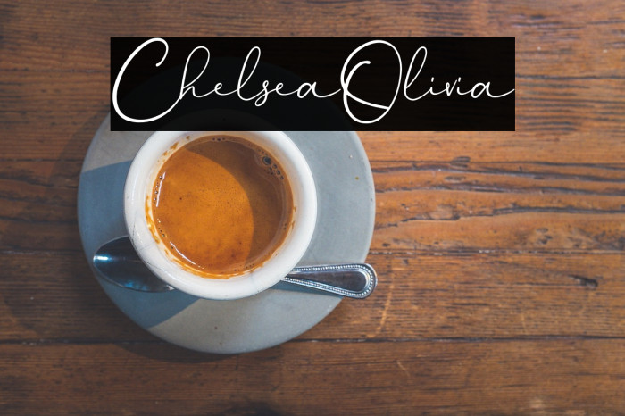 ChelseaOlivia Font examples