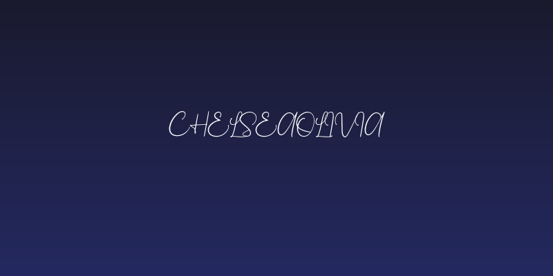 ChelseaOlivia Social Header