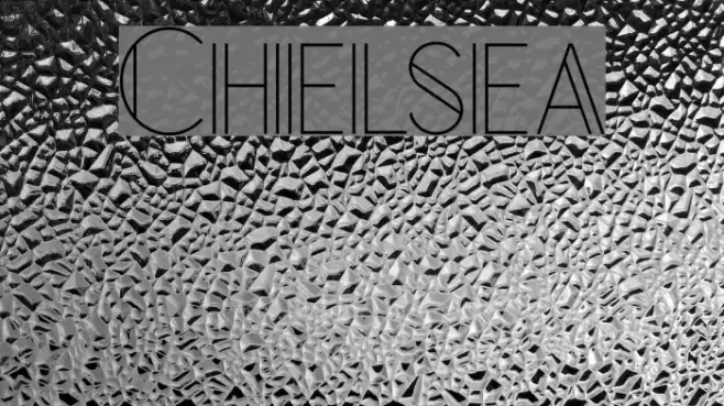 Chelsea Font examples