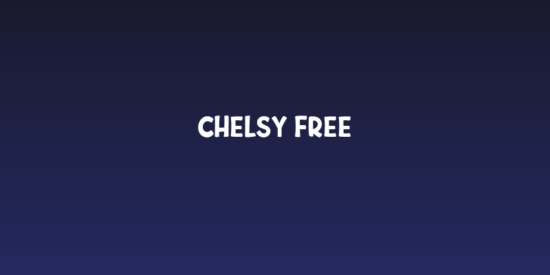 Chelsy Free Social Header