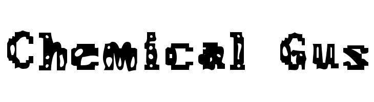 Chemical Gus  Descarca Fonturi Gratis