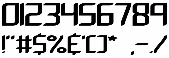 Chemical Reaction A -BRK- Font OTHER CHARS