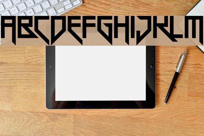 Chemical Superior Font examples