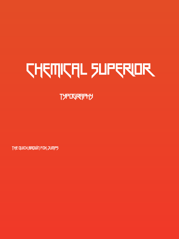 Chemical Superior Poster