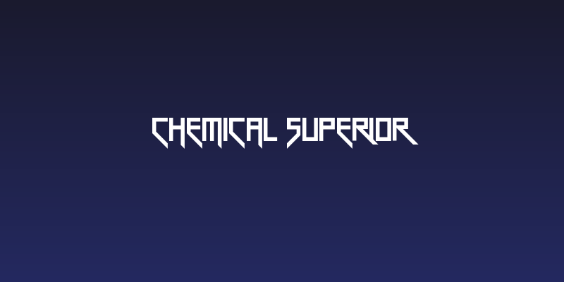 Chemical Superior Social Header