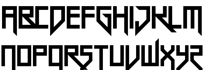 Chemical Superior Font LOWERCASE