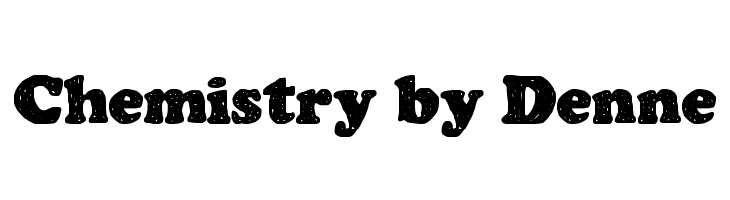 Chemistry by Denne Font