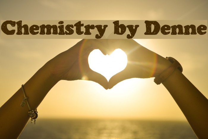 Chemistry by Denne Font examples