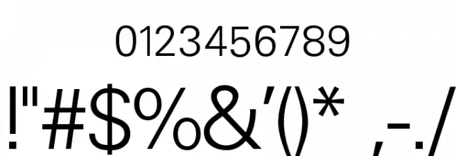 Chemistry Font OTHER CHARS