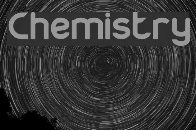 Chemistry Font examples