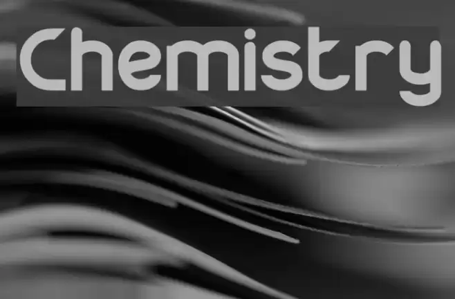 Chemistry Font examples