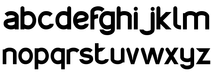 Chemistry Font LOWERCASE