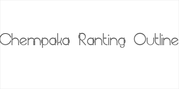 Chempaka Ranting Outline Logo