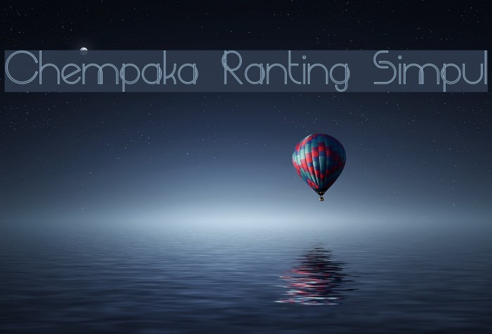 Chempaka Ranting Simpul Font examples
