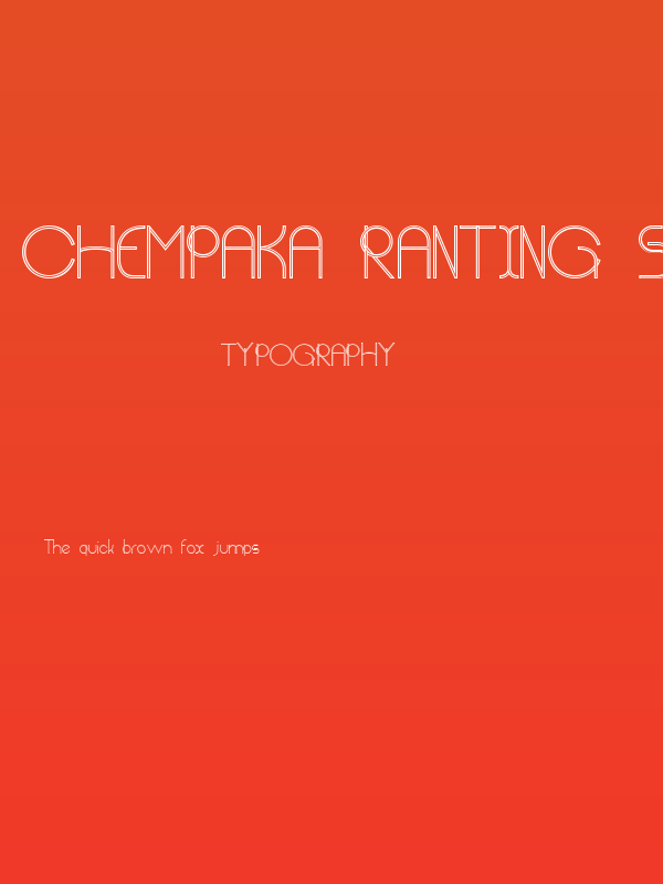 Chempaka Ranting Simpul Poster