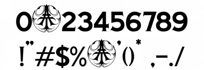 ChemvrePersonalUseOnly-Regular Font OTHER CHARS