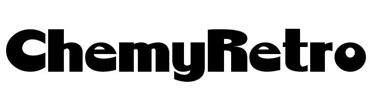 ChemyRetro Font